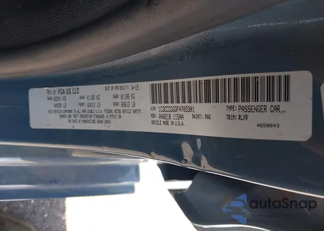 2015 Chrysler 200 S z USA, uszkodzony, nr VIN 1C3CCCDG3FN703301